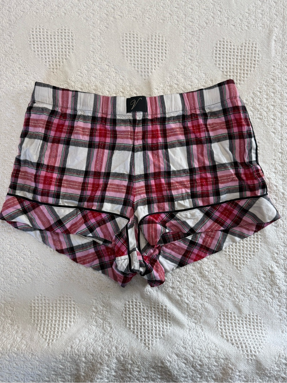 Victoria’s Secret Plaid Pajama Shorts (L)